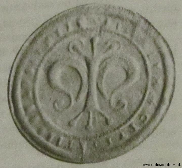 Väčšia pečať Beluše zo 17. storočia