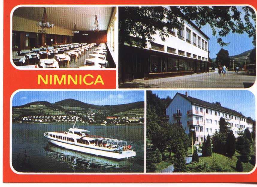 Pohľadnica Nimnice z r. 1980 od pána Olšovského