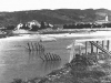 začiatok stavby nového mostu 1945