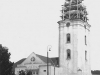 Oprava veže v septembri 1953