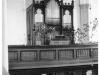 Pôvodný organ v evanjelickom kostole v Púchove pred r. 1953. Dnes sa nachádza v kostole z r. 1904 v obci Liptovský Ondrej.