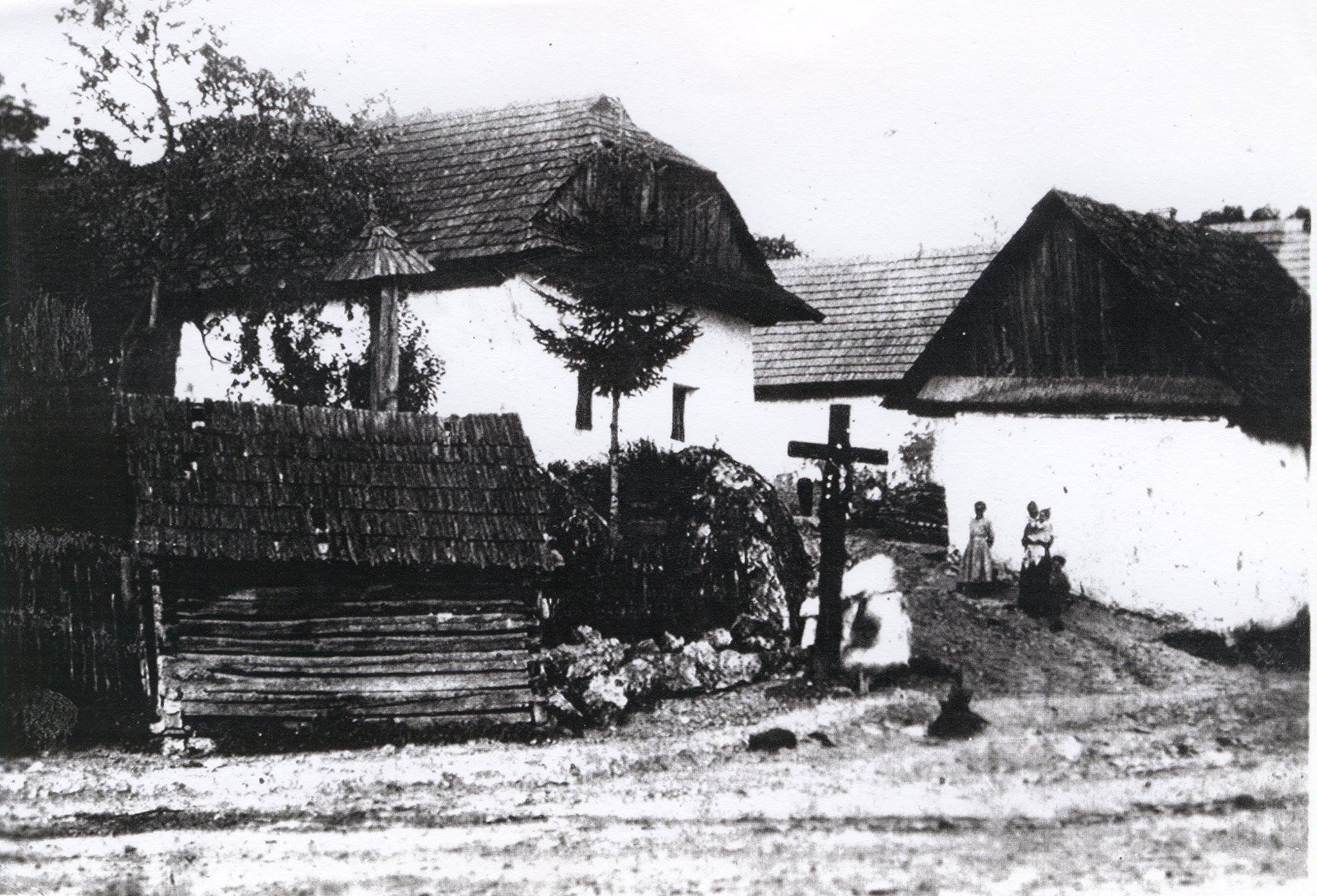 Podhorie (dnes časť Beluše) v prvej polovici 20. storočia