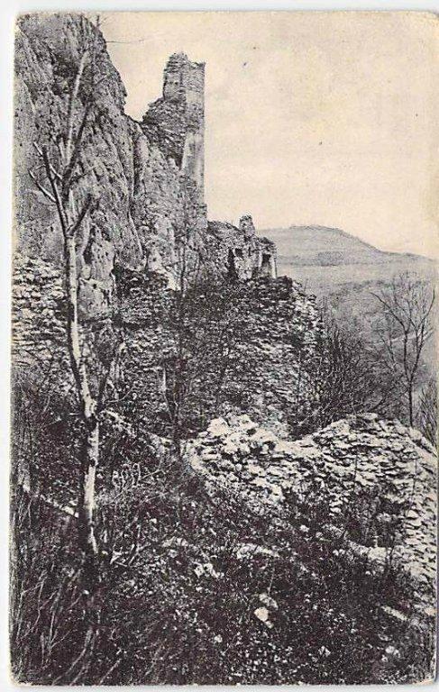 Hrad Lednica na prelome 19. a 20. storočia