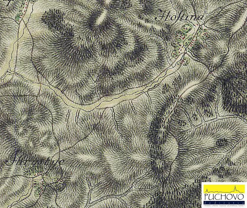 Ihrište a Hoštiná okolo 1769 - 1785