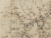 Mapa okolia Púchova z roku 1799