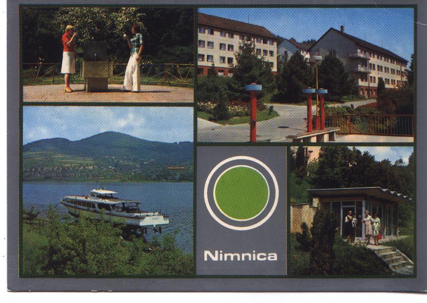 Pohľadnica Nimnice z r. 1980 od pána Olšovského