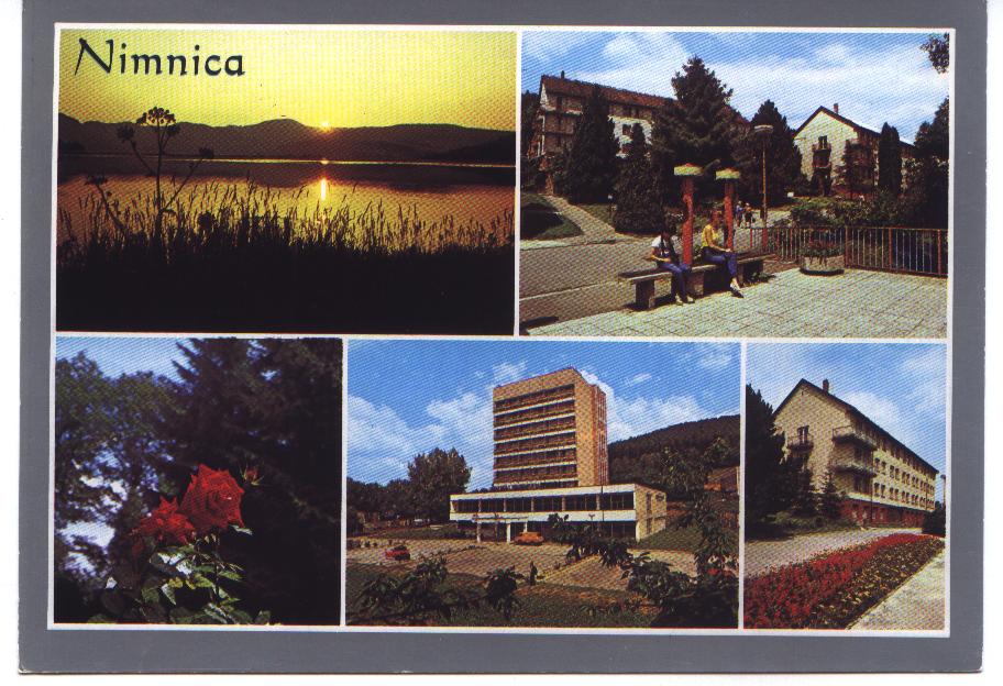 Pohľadnica Nimnice z r. 1990 od pána Olšovského