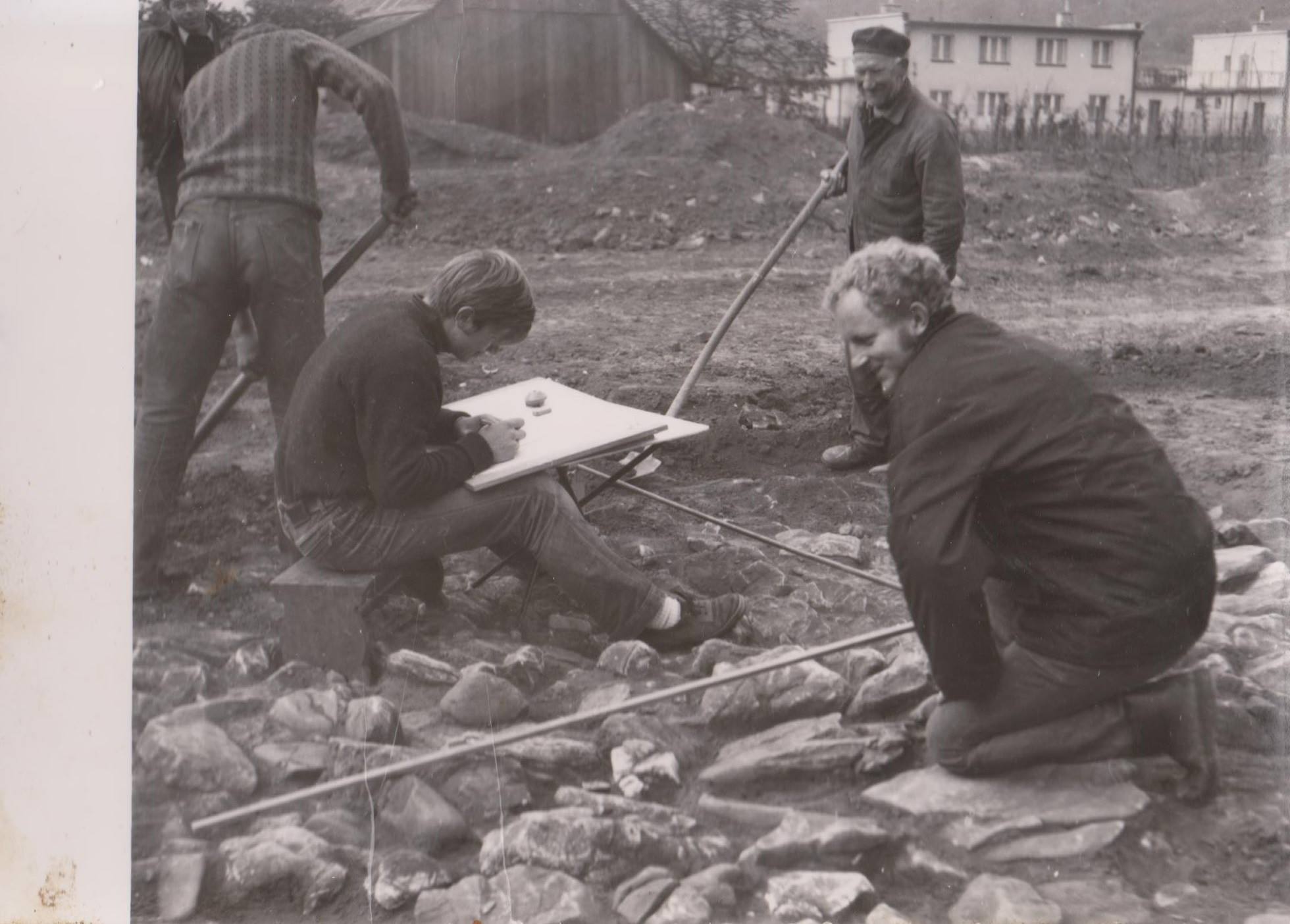 Archeol. výskum mohyly v lokalite "Pod Lachovcom" v r. 1971