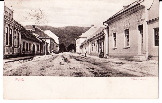 Rákoczi utca - dnešná Moravská ulica v roku 1917