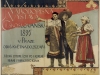 Plagát z uvedenej výstavy z r. 1895, na ktorú pozýval mládenec vo valašskom kroji z Púchovskej doliny