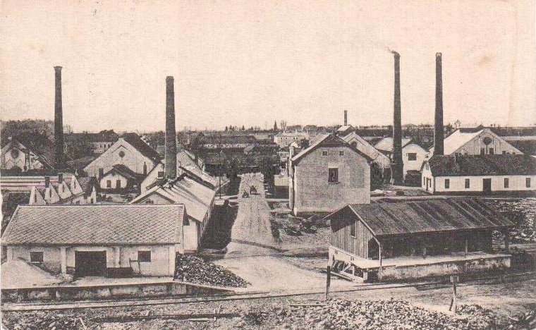 Sklárska fabrika v Lednických Rovniach v časoch R-U monarchie, resp. na začiatku 20. storočia