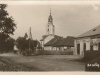 Dnešná Ulica Ľudovíta Štúra v Beluši na fotografii z 30. rokov 20. storočia