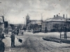 Centrum obce Lednica na začiatku 20. storočia