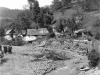 Katastrofálna povodeň v Púchovskej doline v 30. rokoch 20. storočia. Fotografia zo Záriečia  (ecav.zariecie.sk)